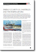 No. 2: Energy Security: Oil Shortages and their Implications