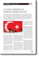 No. 21: Is Turkey Heading for Strategic Reorientation?