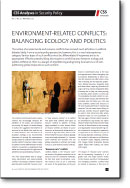No. 24: Environment-Related Conflicts