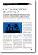 No. 62: Risk Communication in Security Policy
