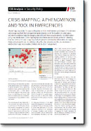 No. 103: Crisis Mapping: A Phenomenon and Tool in Emergencies
