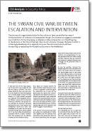 No. 124: The Syrian Civil War: Between Escalation and Intervention