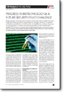 No. 88: Progress in Biotechnology as a Future Security Policy Challenge