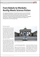 No. 292: From Robots to Warbots: Reality Meets Science Fiction