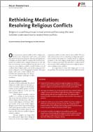 Rethinking Mediation: Resolving Religious Conflicts