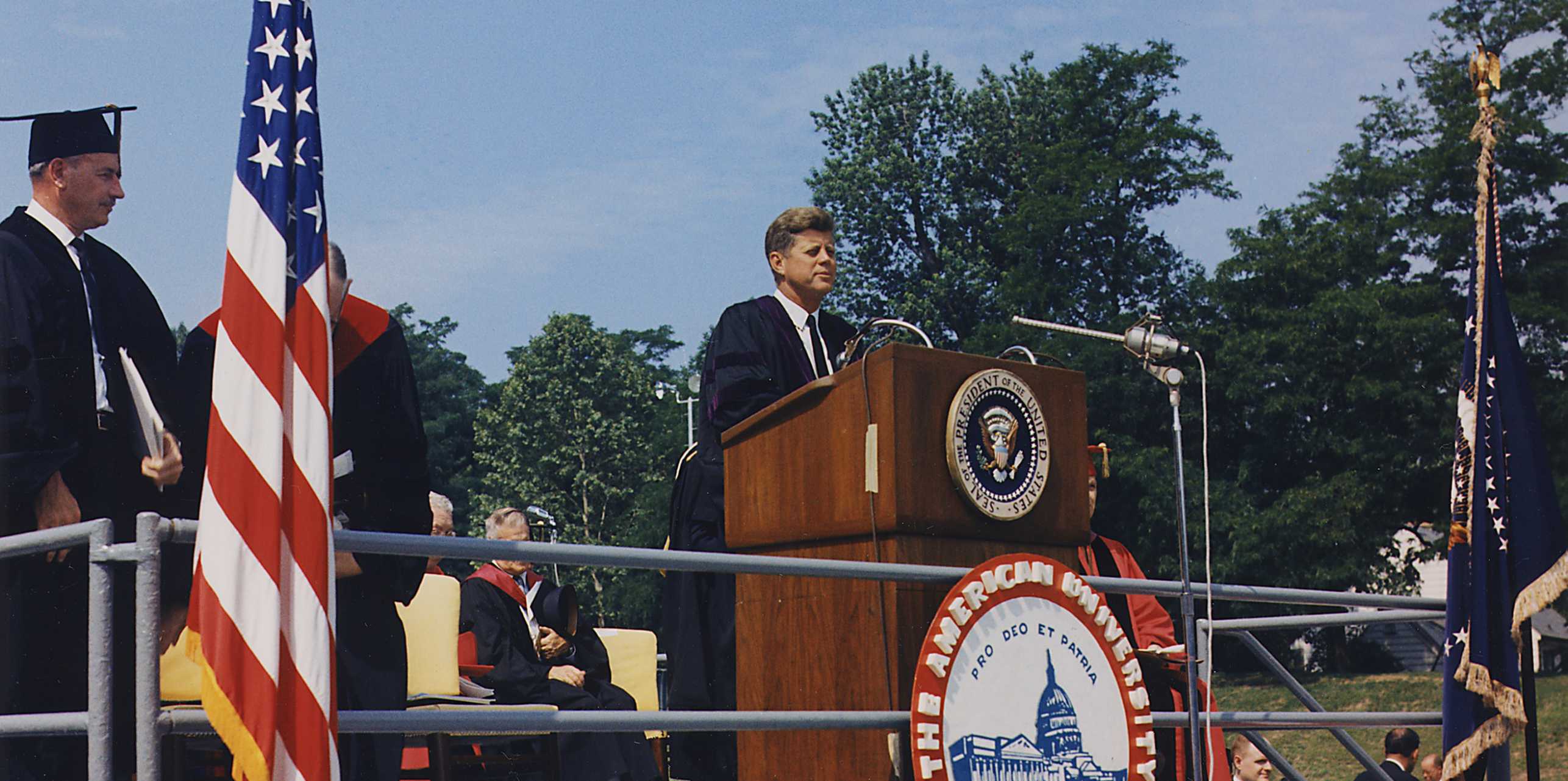 President John F. Kennedy’s American University commencement address