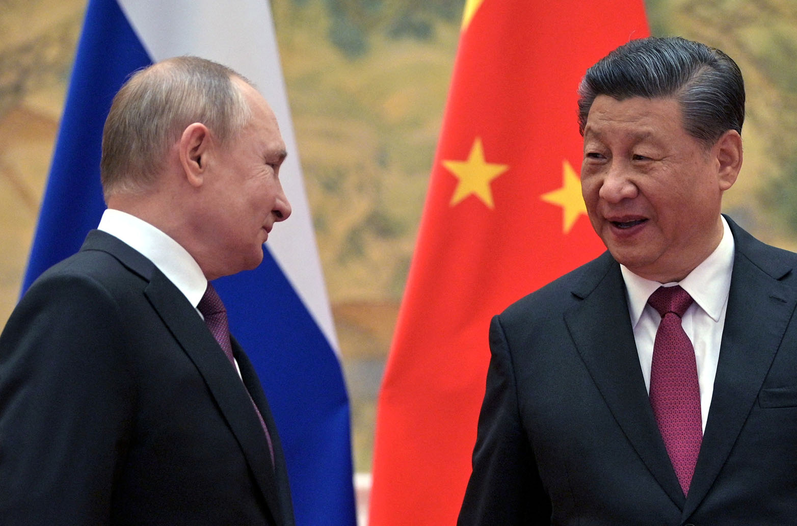 Wladimir Putin und der chinesische Präsident Xi Jinping